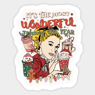 It's the Most Wonderful Time of the Year Sticker